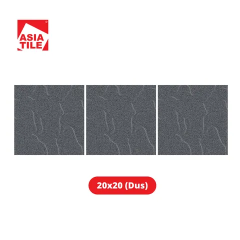Asia Tile Keramik Roxy Black 20x20 Dus - Sri Rejeki