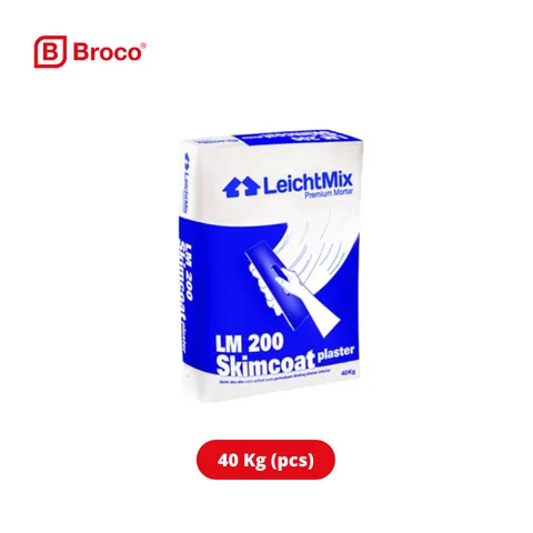 Broco Leichtmix Skimcoat Acian Plaster 40 Kg - Cahaya Anugerah Sakti