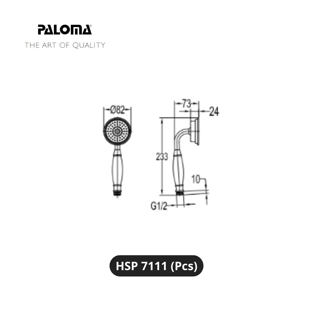 Paloma HSP 7111 Hand Shower