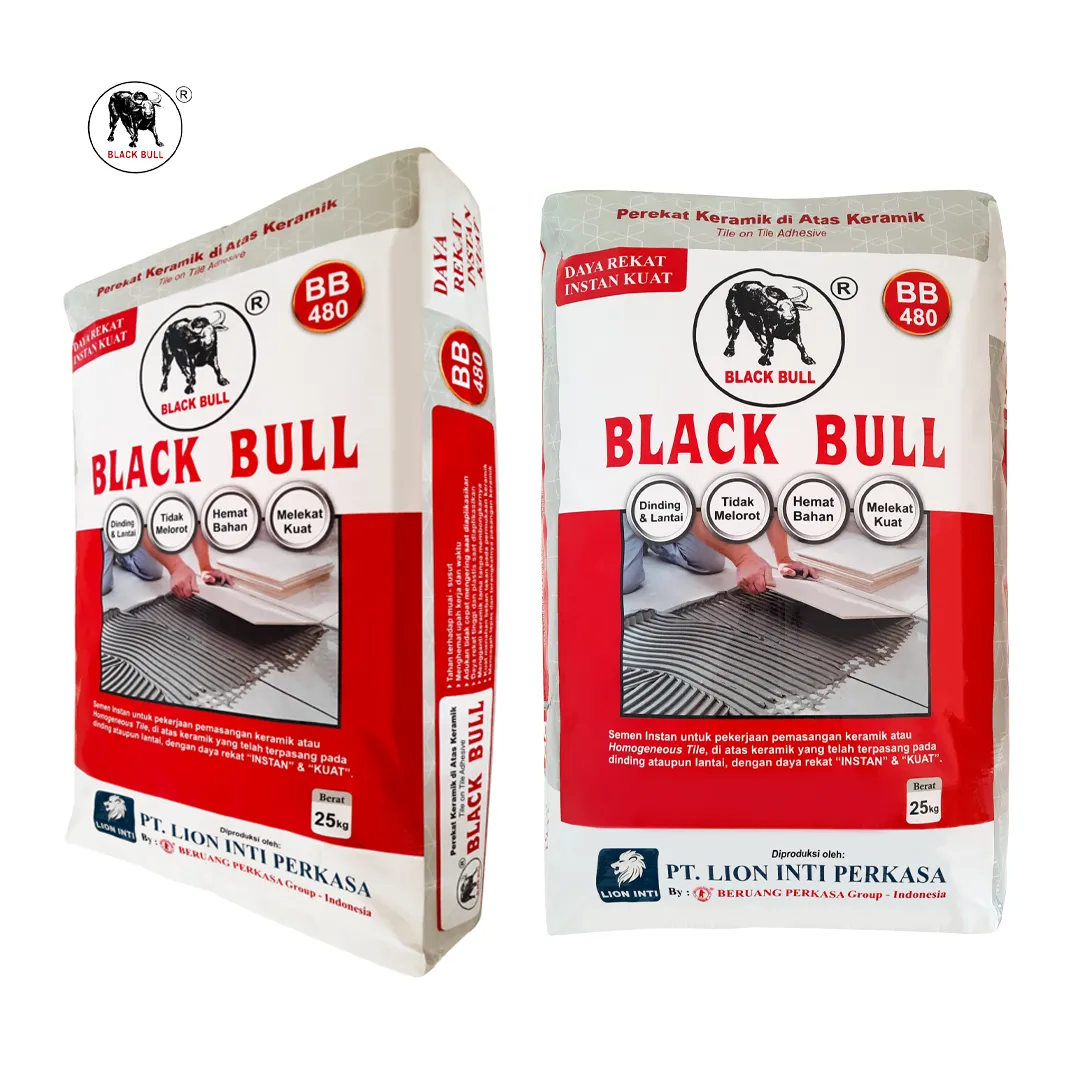 Black Bull Perekat Keramik di atas Keramik