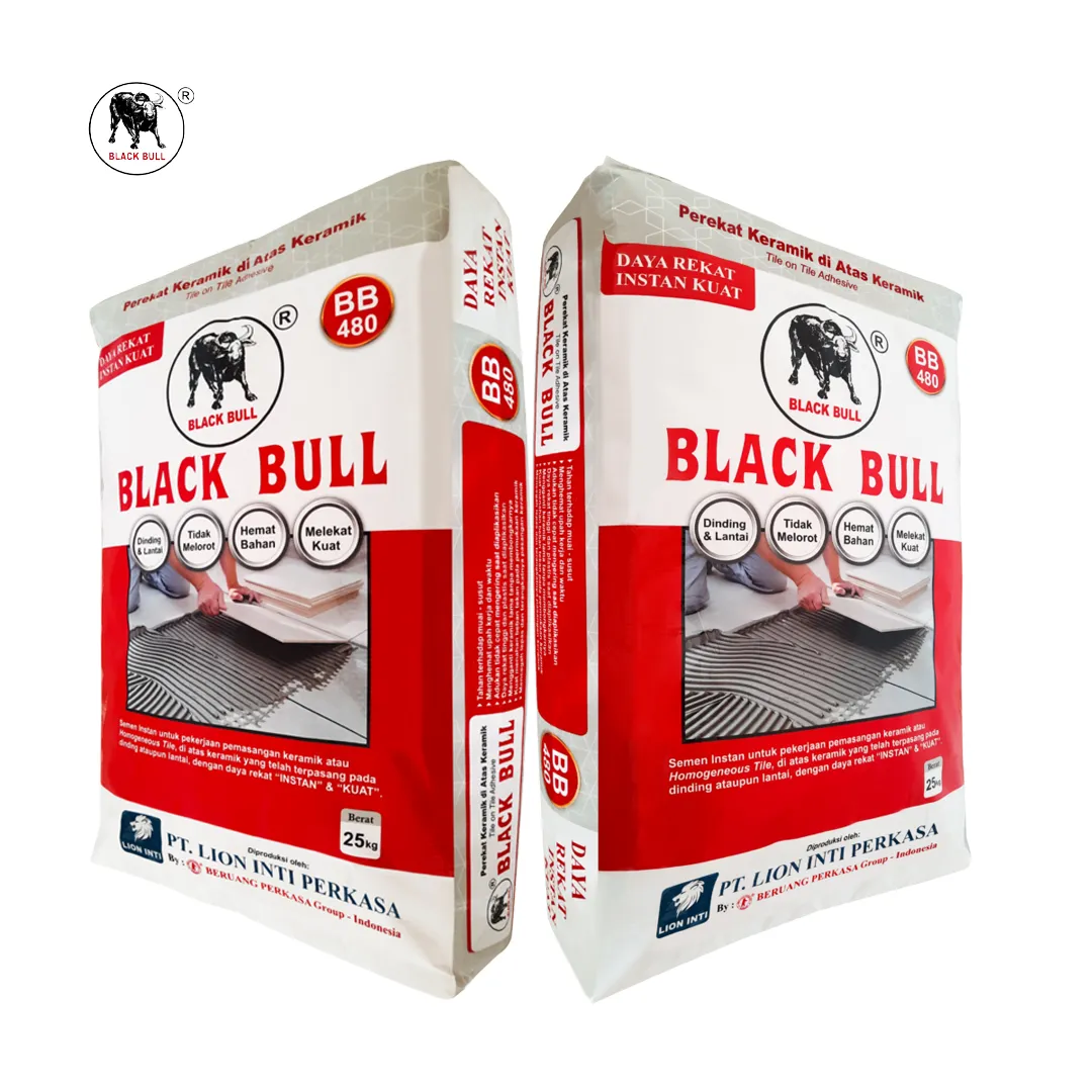 Black Bull Perekat Keramik di atas Keramik