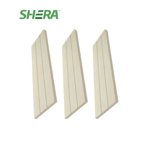 Shera Floor Plank Top Routing Lines Cassia Texture Square-cut Edge 25 mm x 300 mm x 3000 mm - Surabaya