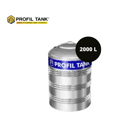 Profil Tank Stainless Steel PS D 2000 Liter Pcs - Sinar Gemilang