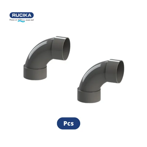 Rucika Pipa Fitting Large Radius Elbow