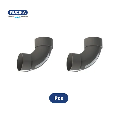 Rucika Pipa Fitting Large Radius Elbow