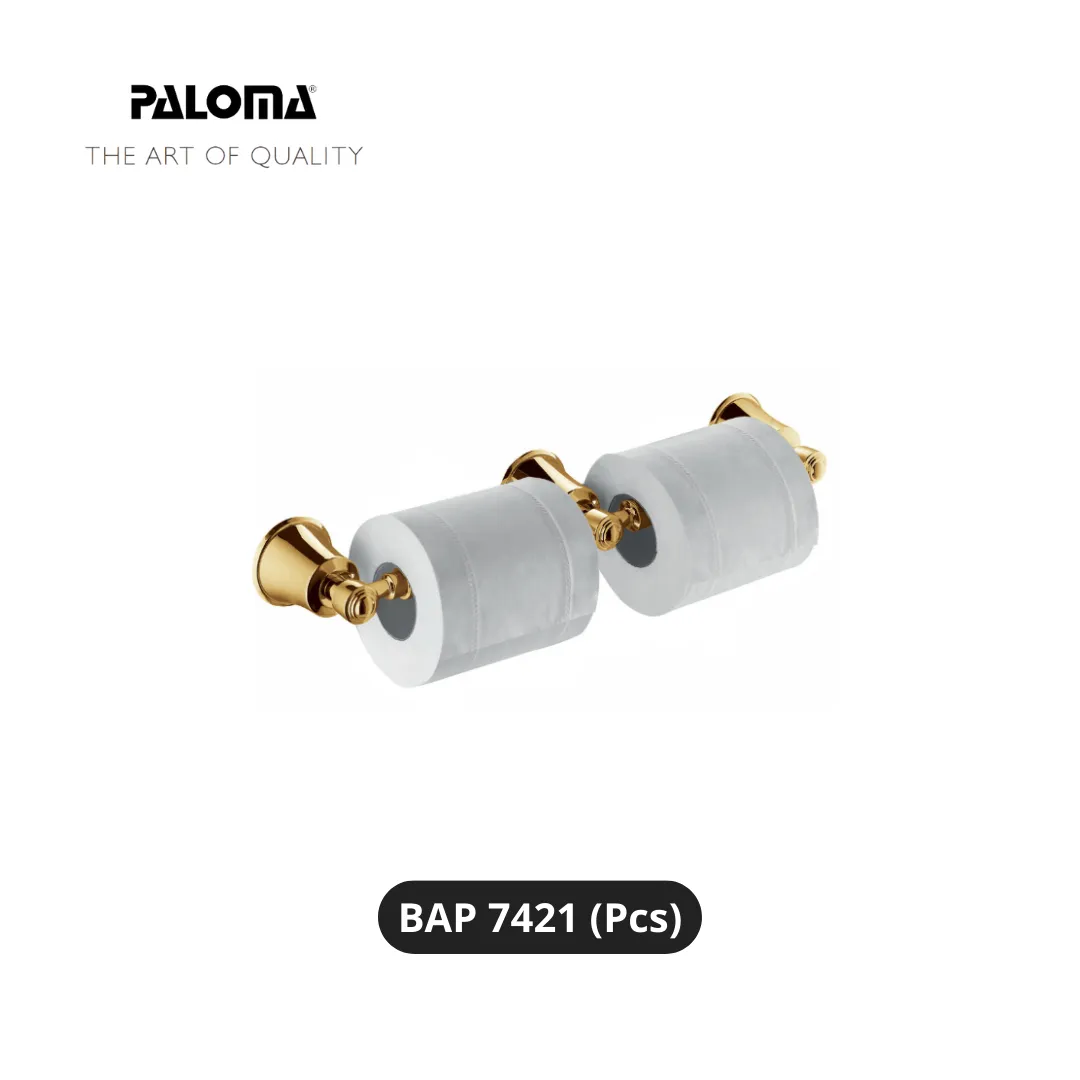 Paloma BAP 7421 Double Toilet Roll Holder Pcs - Surabaya