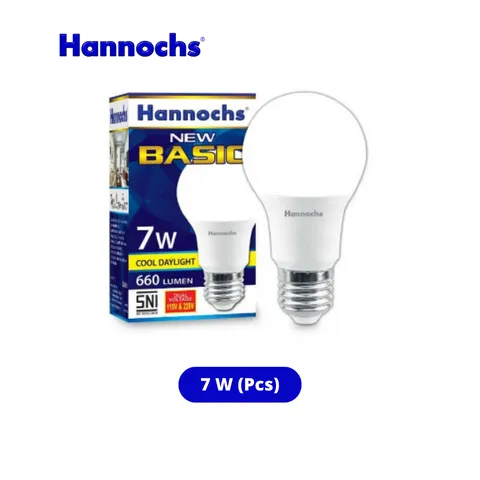 Hannochs Bulb Lampu LED New Basic 7 W - Surabaya