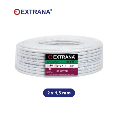 Extrana Kabel NYM 4 x 2,5 mm Roll (100 m) - Surabaya
