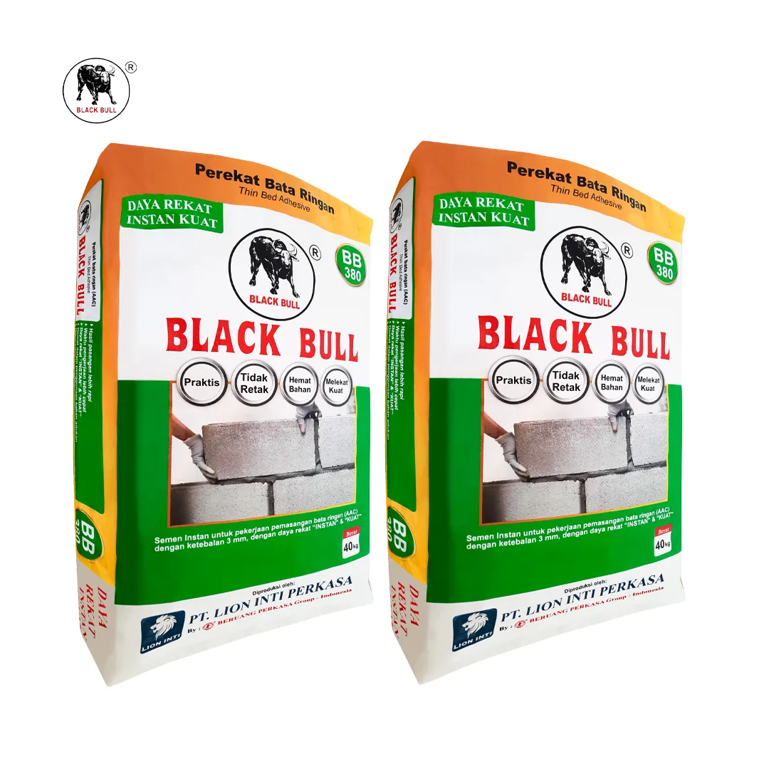 Black Bull Perekat Bata Ringan 40 Kg - Big Lion