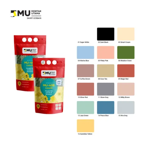 MU 408 ColorFill Pcs @1 Kg Meadow Green - Hoki Jaya