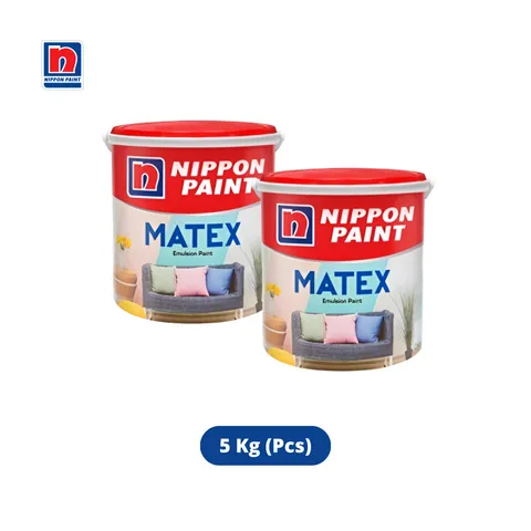 Nippon Paint Matex Emulsion Paint 5 Kg 814-White - Al Inayah