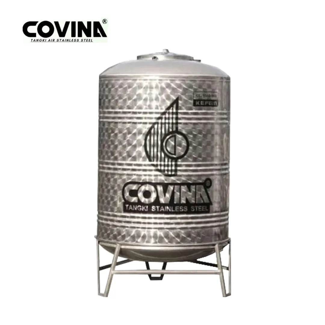Covina Tanki Air Stainless Steel 1500l Pcs - K2 Jaya