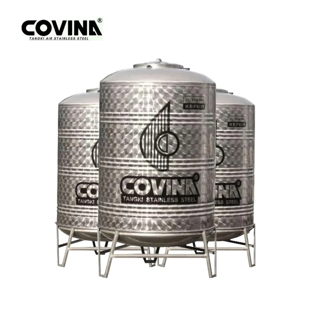 Covina Tanki Air Stainless Steel 1500l Pcs - K2 Jaya