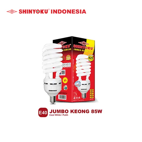 Shinyoku LHE Jumbo Keong 85W - Putih, E40 85W E40 - Surabaya