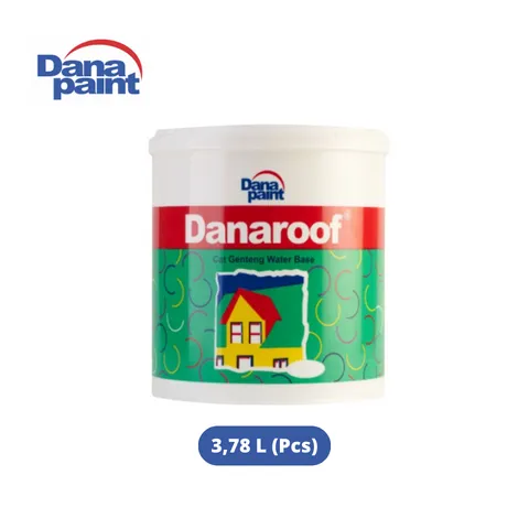 Dana Paint Danaroof Cat Genteng 3,78 L 273-9700 Dark Chocolate - Surabaya