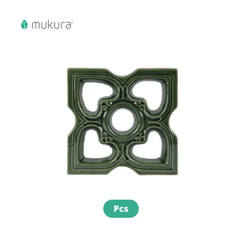 Mukura Roster Keramik 20x20 Green - Surabaya