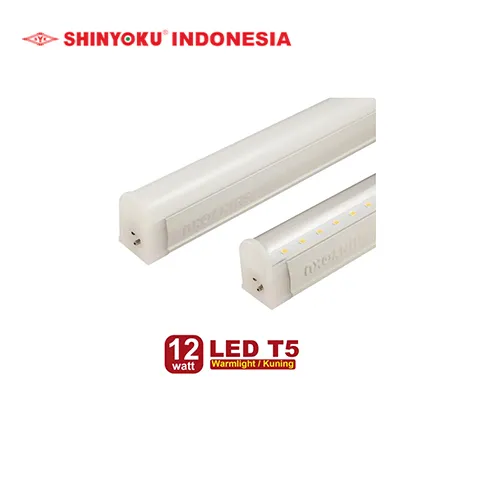 Shinyoku LED T5 12W Warm Kuning - Surabaya