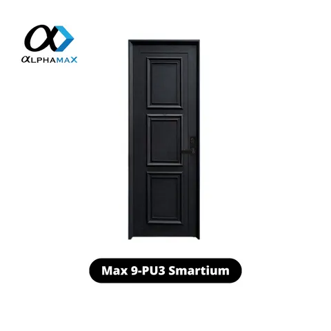 Alphamax Max 9-PU3 Smartium Pintu Aluminium Putih Kanan - Surabaya