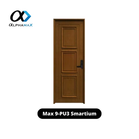 Alphamax Max 9-PU3 Smartium Pintu Aluminium Hitam Kiri - Surabaya