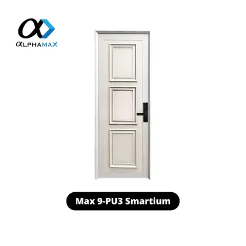 Alphamax Max 9-PU3 Smartium Pintu Aluminium Hitam Kanan - Surabaya
