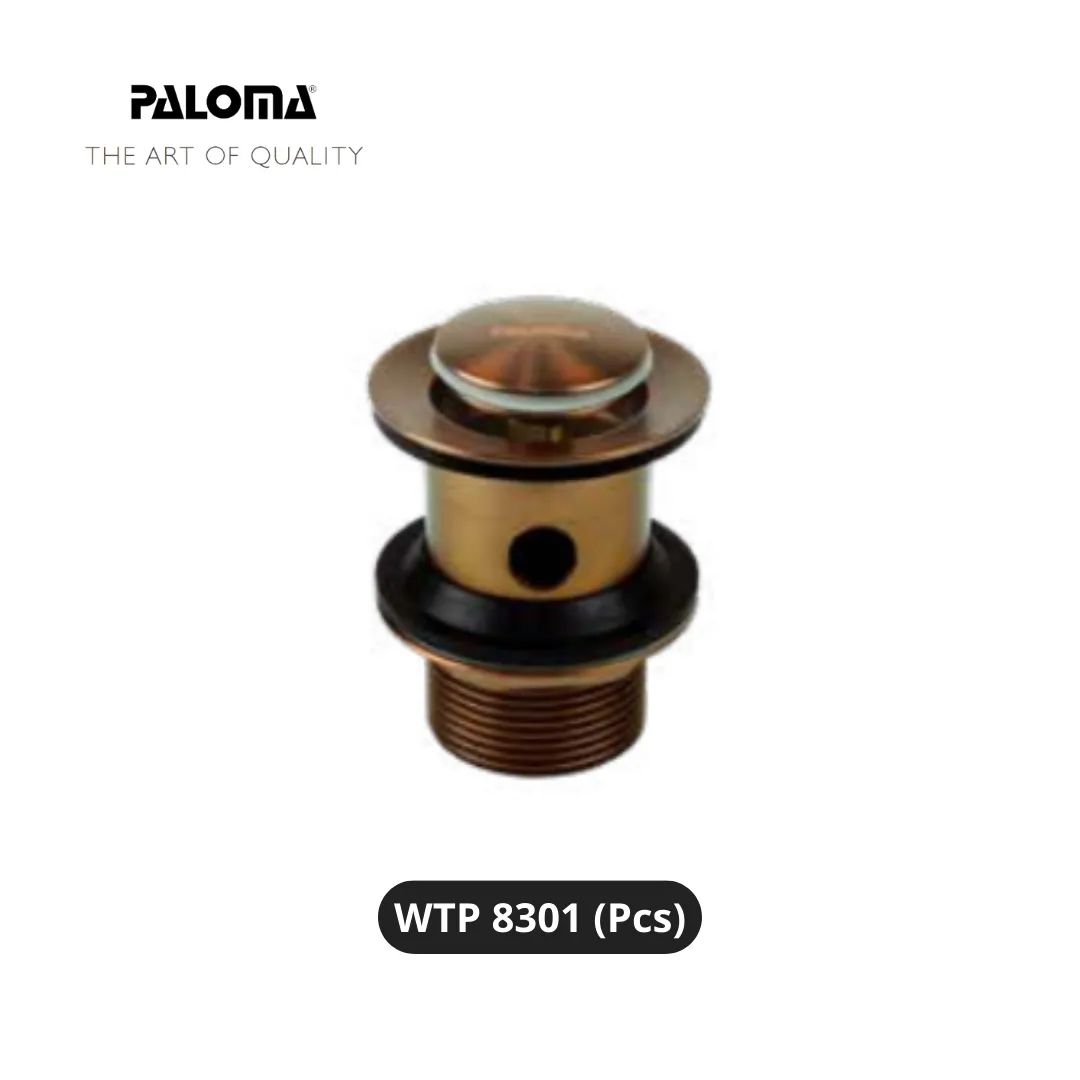Paloma WTP 8301 Drain Pop-up Plug With Overflow