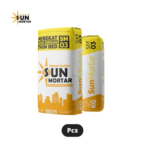 Sun Mortar Perekat Bata Ringan 40 Kg