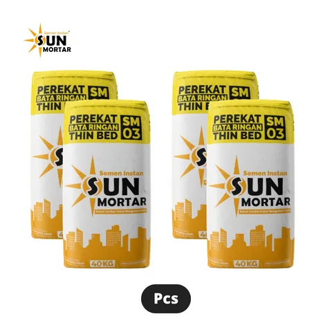 Sun Mortar Perekat Bata Ringan 40 Kg