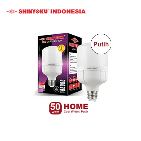 Shinyoku Lampu LED Home (50W) - Putih E27 Putih 50 watt Putih - Surabaya