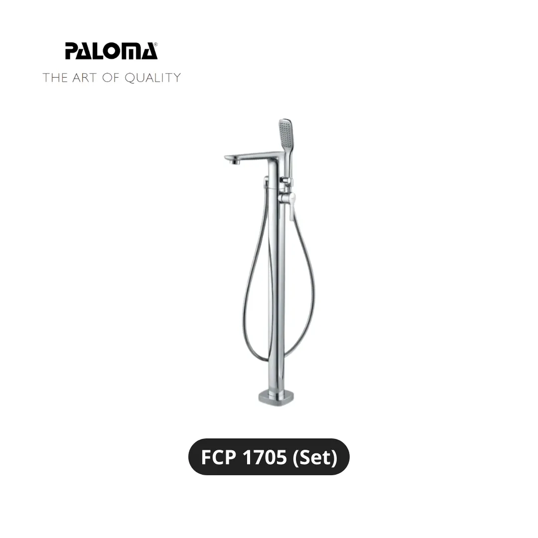 Paloma FCP 1705 Kran dan Shower Lantai Bathtub
