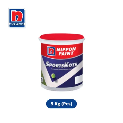 Nippon Paint Sportskote 5 Kg 006-Dark Grey - Surabaya