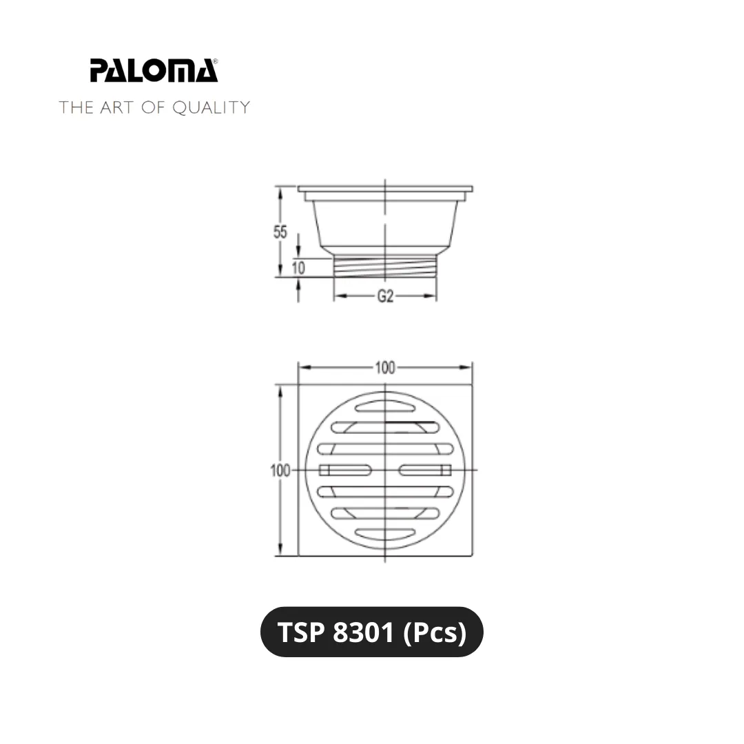 Paloma FDP 8301 Floor Drain