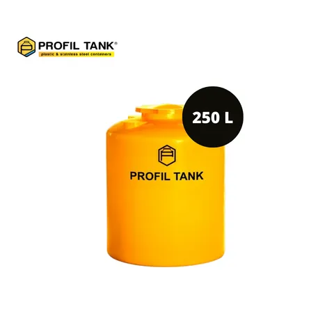 Profil Tank Plastic Tank TDA 250 Liter Orange - Nusa Indah