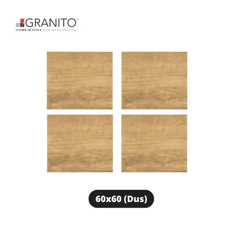 Granito Granit Maison Smooth Natural Oak Wood 60x60 Dus - Surabaya