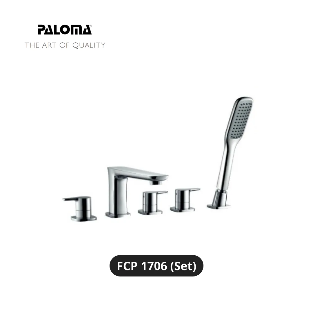 Paloma FCP 1706 Kran dan Shower Bathtub Set - Surabaya