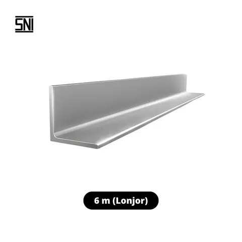 Besi Siku SNI 6 Meter 50 mm x 50 mm x 2,5 mm - Sinar Kota Jaya