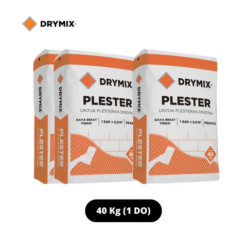 Drymix Plester 40 Kg 1 DO (8 Ton)