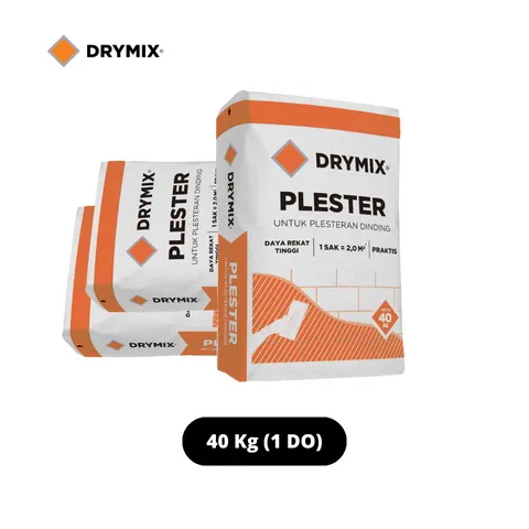Drymix Plester 40 Kg 1 DO (8 Ton) 40 Kg - Marga Mulia