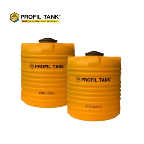 Profil Tank BPE 2300 Liter Kuning - Nusa Indah