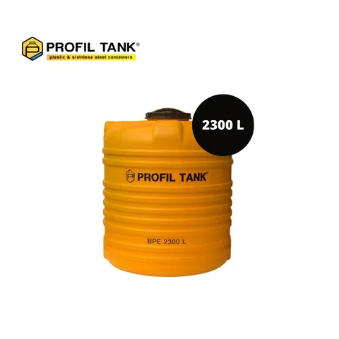 Profil Tank BPE 2300 Liter Kuning - Nusa Indah
