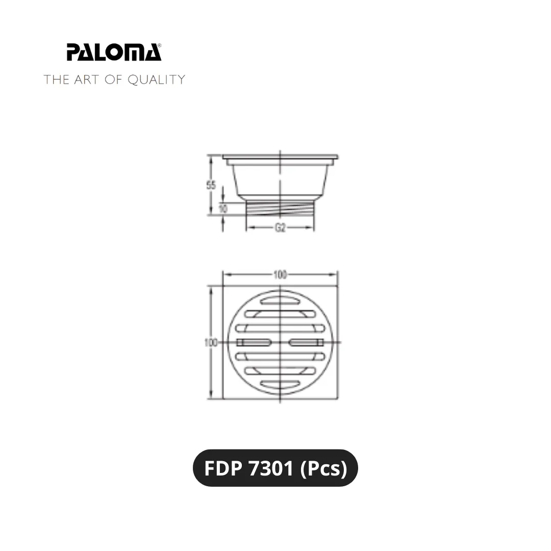 Paloma FDP 7301 Floor Drain Pcs - Surabaya