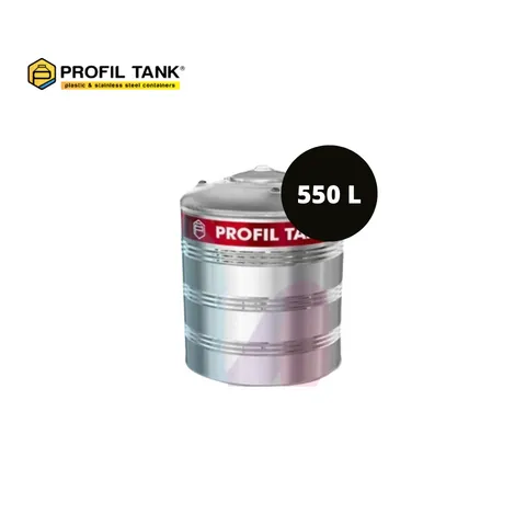 Profil Tank Stainless Steel PS D 550 Liter Pcs - Sinar Gemilang