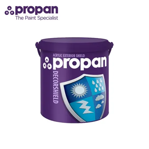 Propan Decorshield DW 500 Cat Tembok Eksterior 2,5 Kg 9101 White - Surabaya