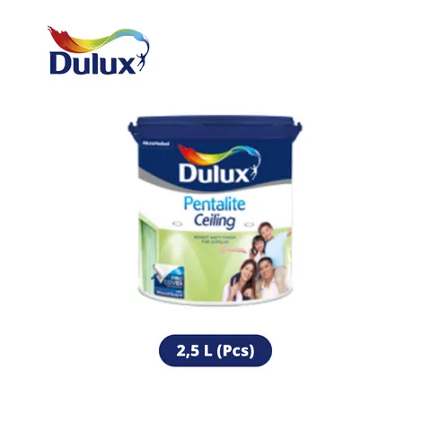 Dulux Pentalite Ceiling 2,5 L White - Surabaya