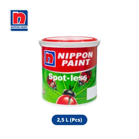 Nippon Paint Spot Less 2,5 L Brilliant White - Surabaya