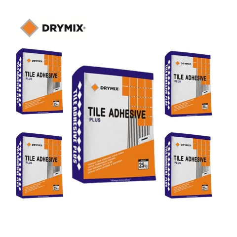 Drymix Tile Adhesive Plus 25 Kg 1 DO (8 Ton) 25 Kg - Marga Mulia