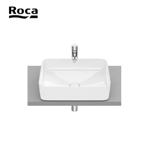 Roca  Square - FINECERAMIC® basin (Inspira Series) 50 Cm x 37 Cm x 14 Cm - Surabaya