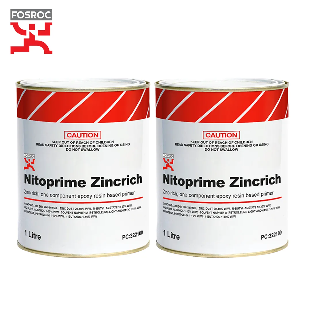 Fosroc Nitoprime Zincrich 1 Liter 1 Liter - Merchant Gocement B2B