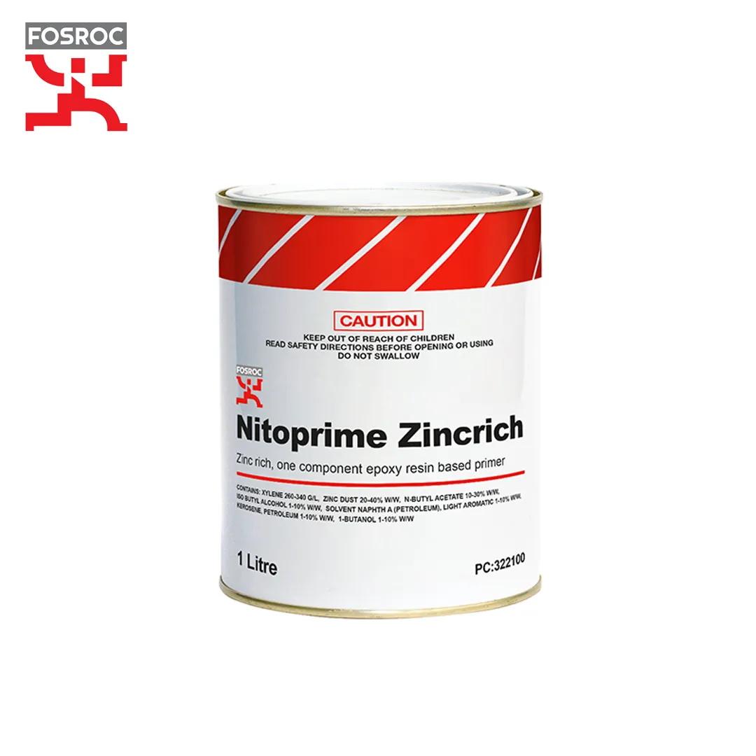 Fosroc Nitoprime Zincrich 1 Liter 1 Liter - Merchant Gocement B2B