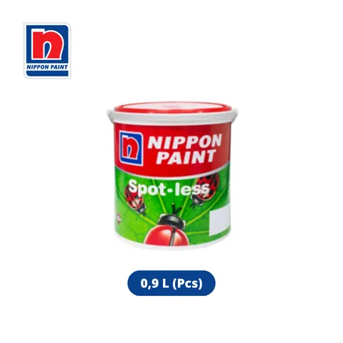 Nippon Paint Spot Less 0,9 L Brilliant White - Surabaya