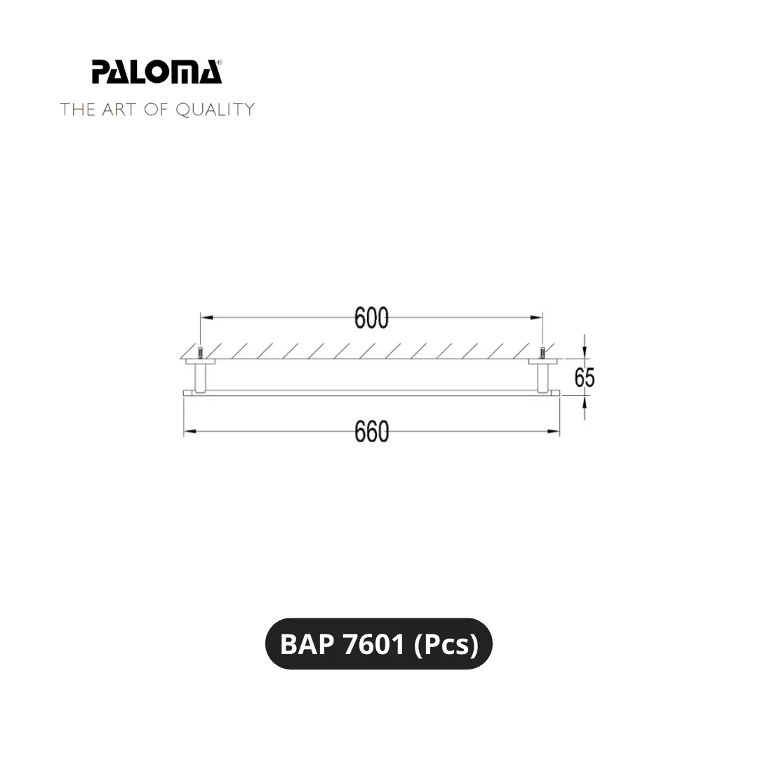 Paloma BAP 7601 Gantungan Handuk Dinding Pcs - Surabaya